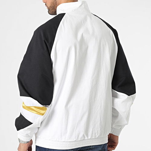 Veste Col Zippé Juventus Icon HS9805 Blanc Noir