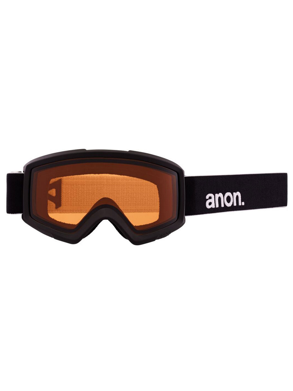 Anon Helix 2 Black +Bonus Lens Goggle perceive sunny red+amber