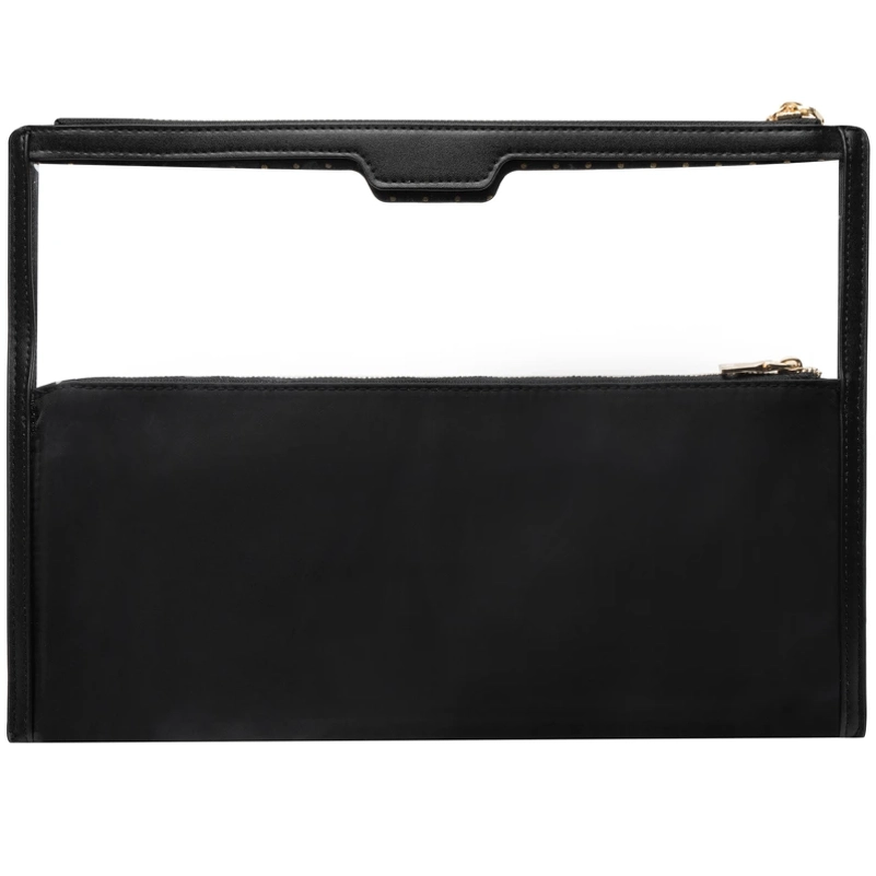 Coming Copenhagen Lucy Clear Organizer Pouch - Onyx Black/Transparent
