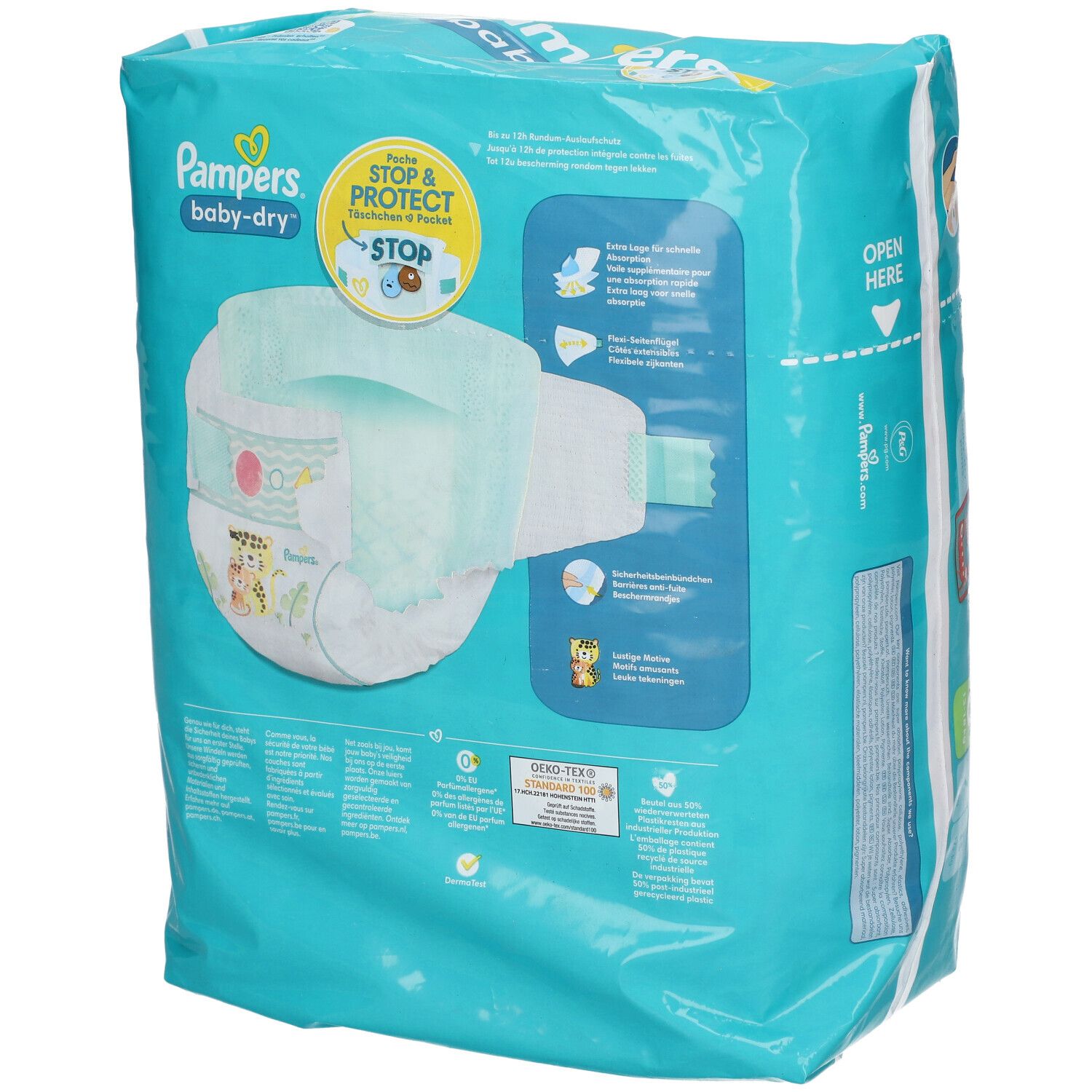 Pampers® baby-dry™ Windeln Gr.6 Extra Large 13-18kg Single Pack 22ST