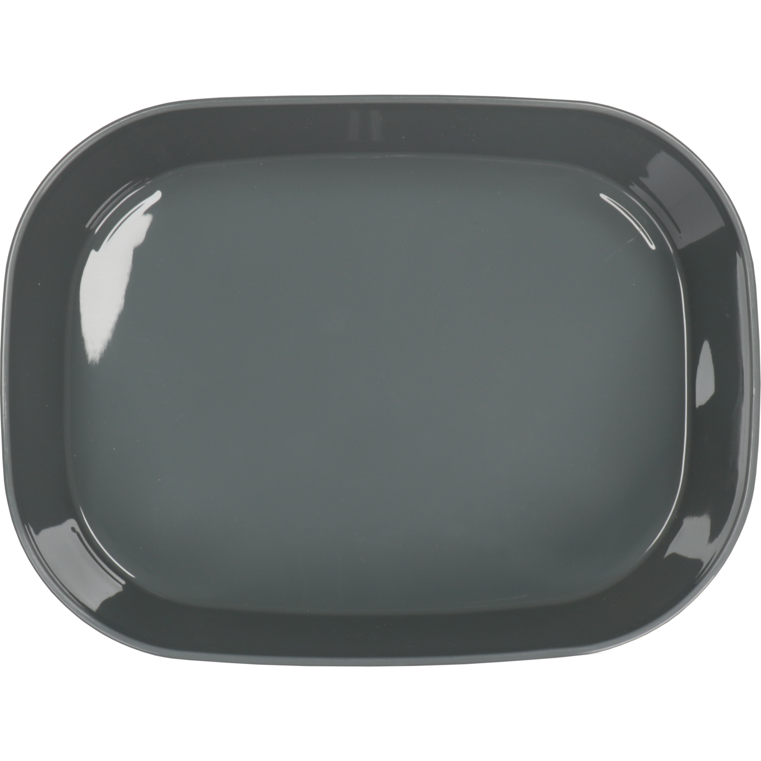 Circ Schaal, menuschaal, reusable, 1-vaks, pP, rechthoekig, 1100ml, 236x181x47mm, grijs