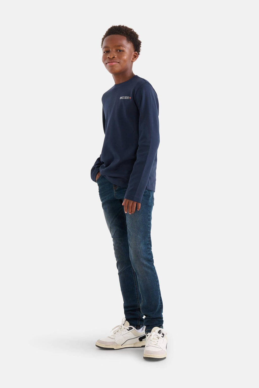 Shoeby skinny jeans dark blue denim