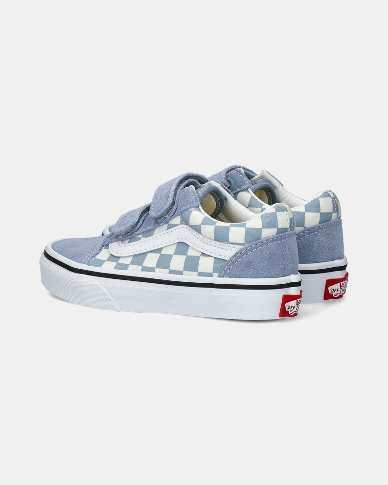 Vans Old Skool V Klittenbandschoenen  - blauw