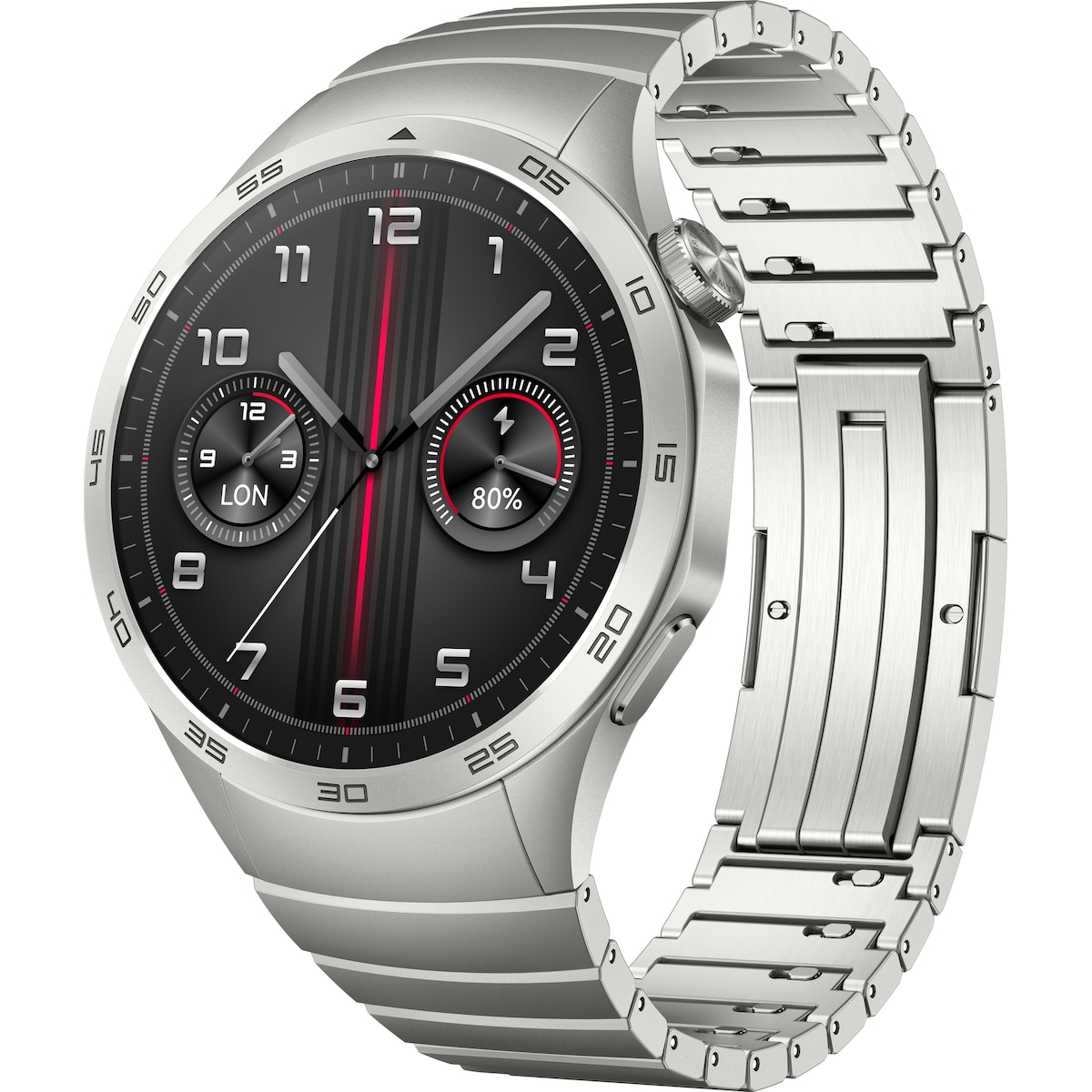 Huawei Watch GT 4 sportsklokke 46mm (rustfritt stål)