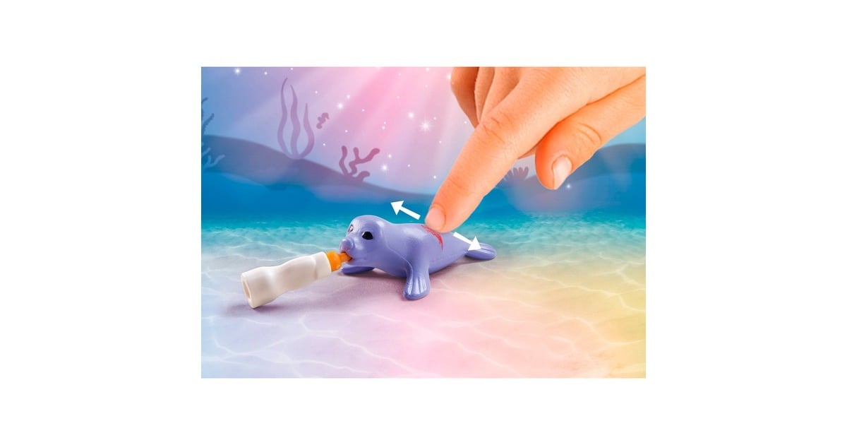 PLAYMOBILPrincess Magic - Zeemeermin dierenverzorging Constructiespeelgoed  (71499)