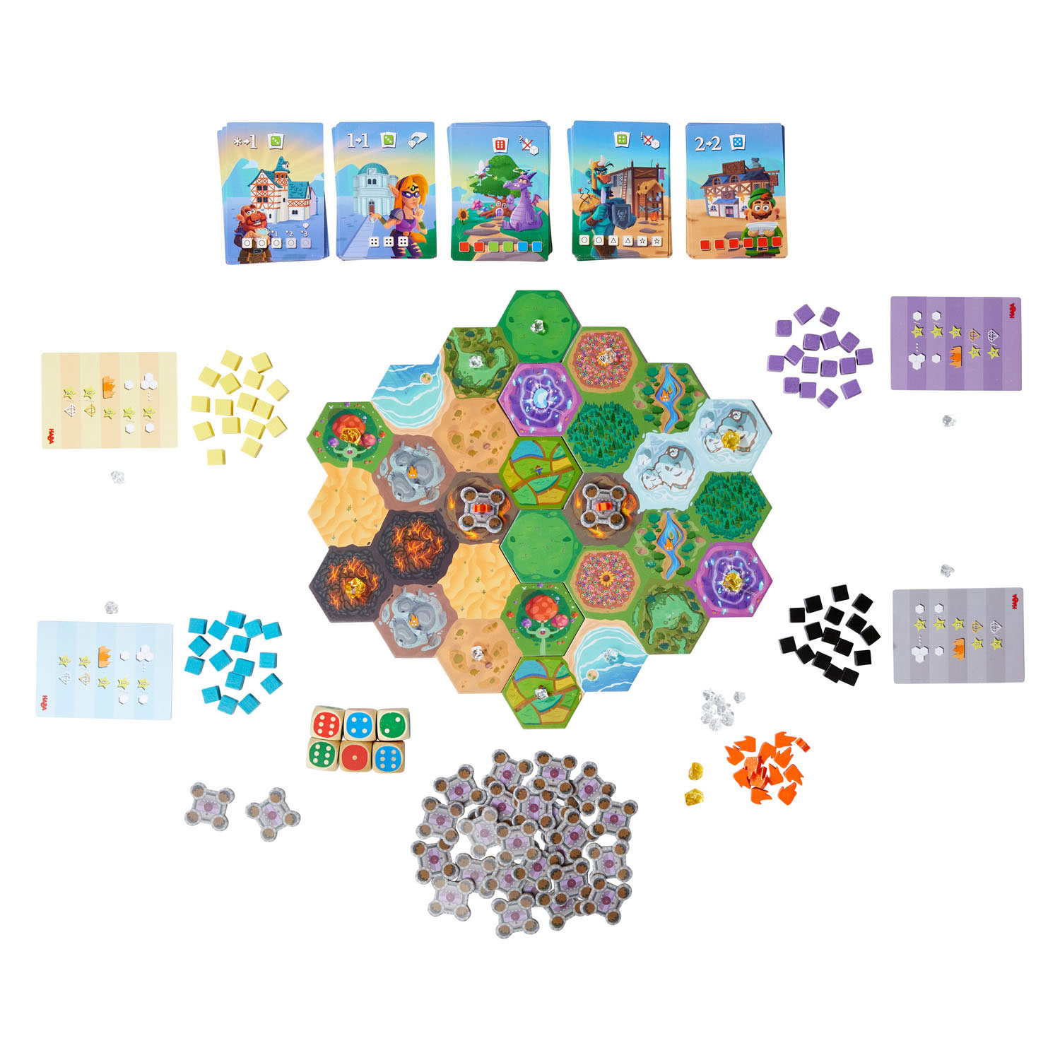 Haba Spel - Dobbelkoning Uitbreiding van het Koninkrijk