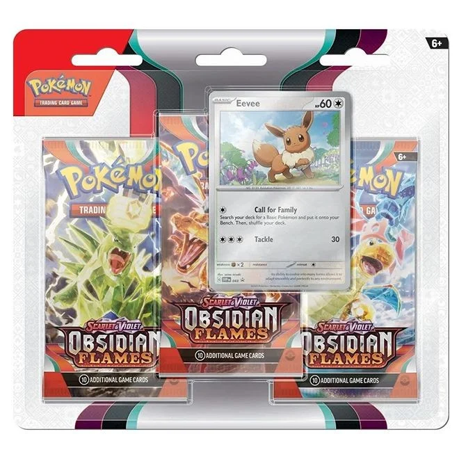 Pokemon Scarlet & Violet – Obsidian Flames 3-pak (POK85378)
