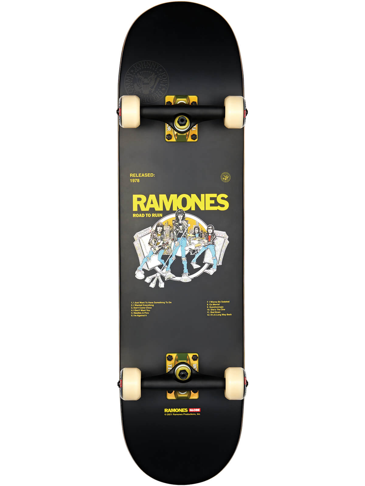 Globe G2 Ramones Complete 7.75