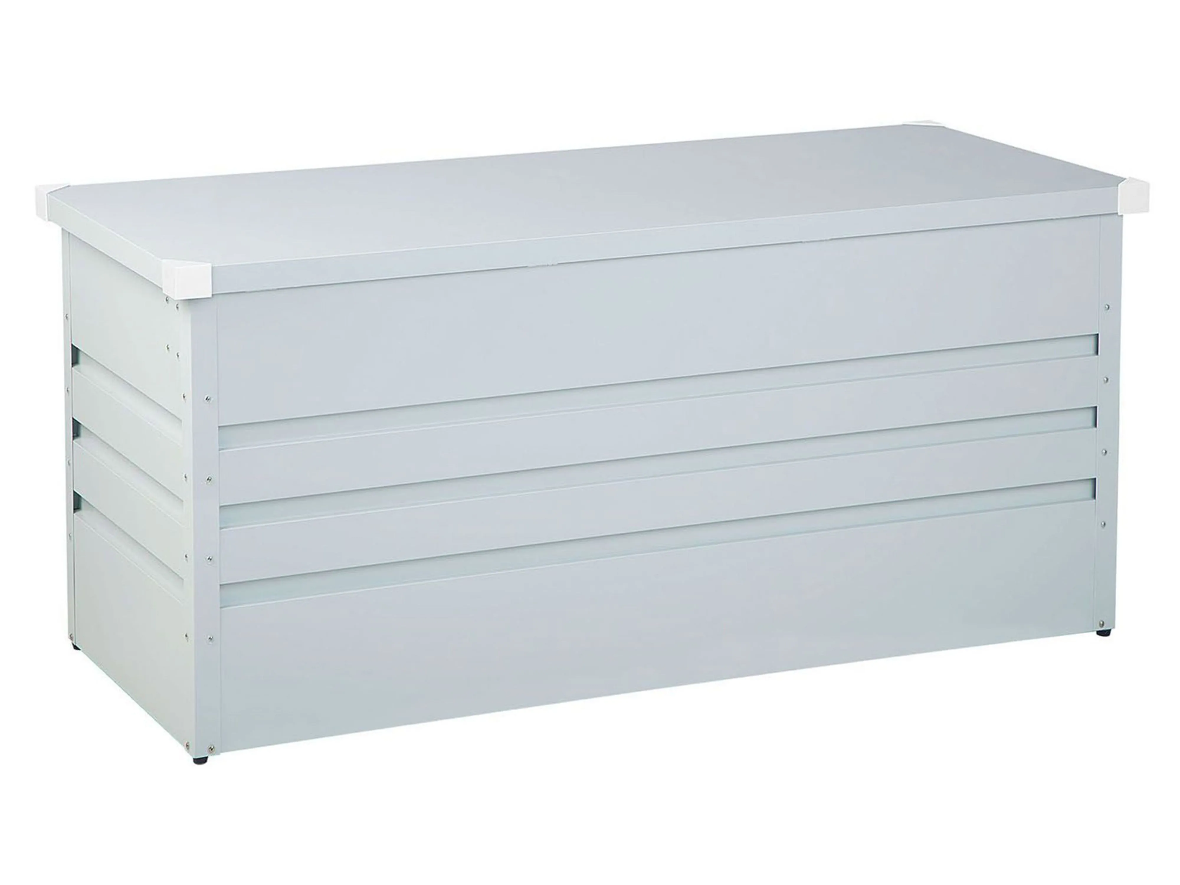 Kussenbox CEBROSA 132 cm 62 cm Lichtgrijs