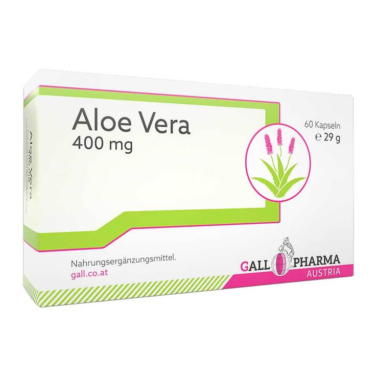 Aloe Vera 400 mg GPH Kapseln, 60 St