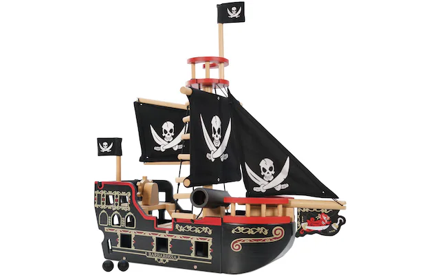 Le Toy Van Puppen Spielcenter »VAN Barbarossa-Piratenschiff«