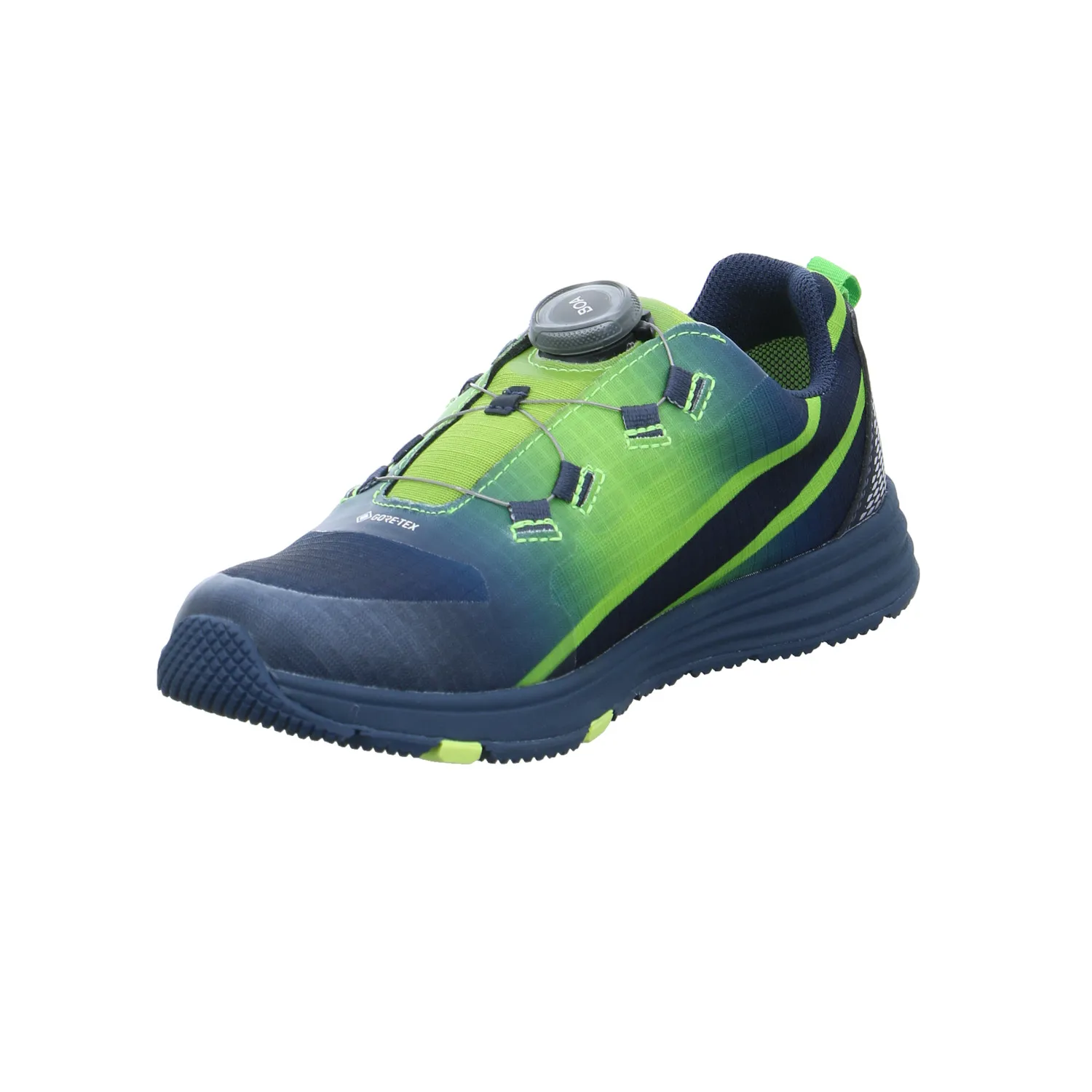 VADO Jungen-Halbschuh Binder Blau Textil  Sneaker Outdoor