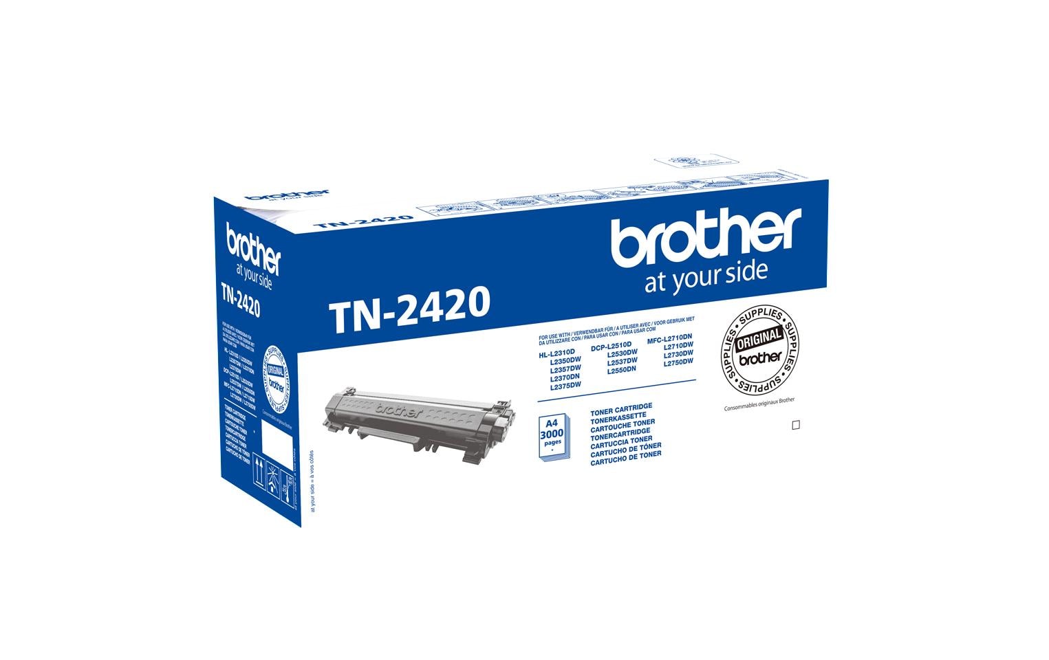 Toner TN-2420 BlackToner, Black