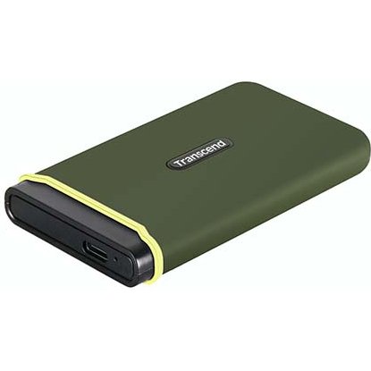Transcend ESD380C 1 To USB Type-A vers USB Type-C 3.2 Gen 2 (3.1 Gen 2) Vert