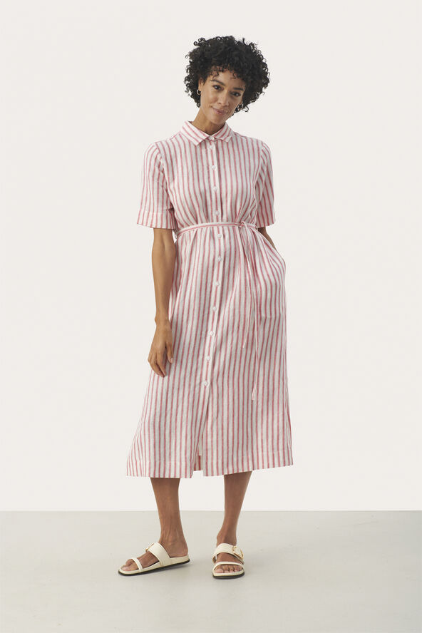 Part Two EmmalouPW DR Claret red stripe