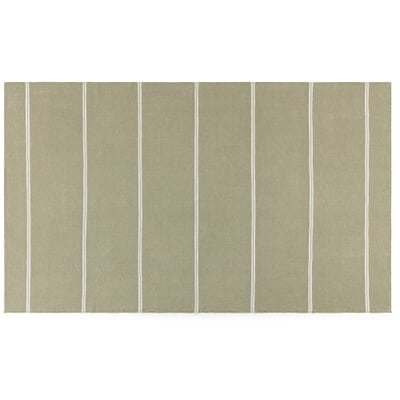 Tischdecke Leinen Melange, Grün, 150 × 260 cm
