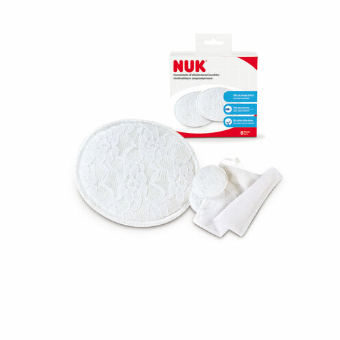 6 Coussinets lavables - NUK