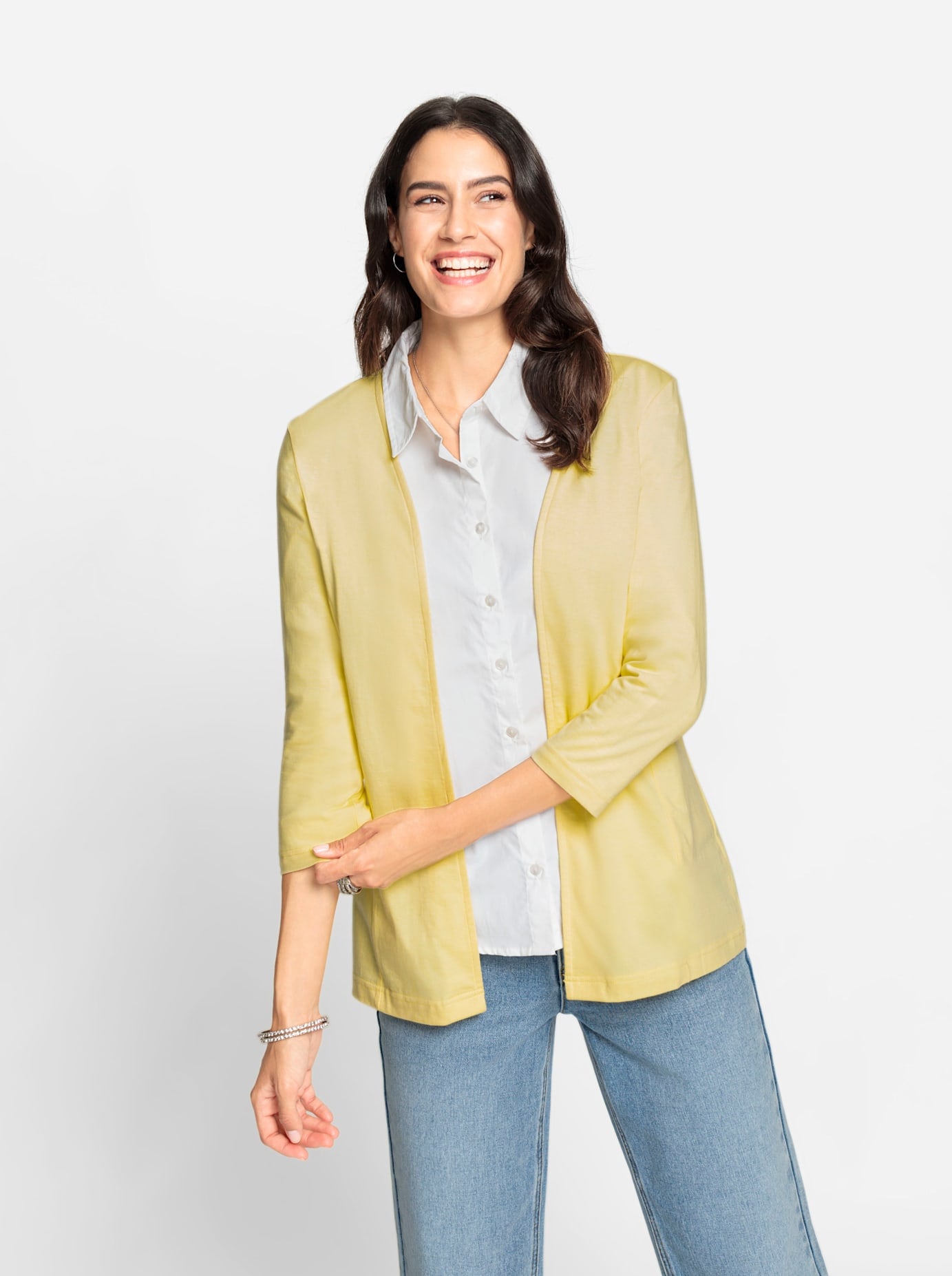 Inspirationen Shirtjacke »Shirtjacke«, 1 Stk.
