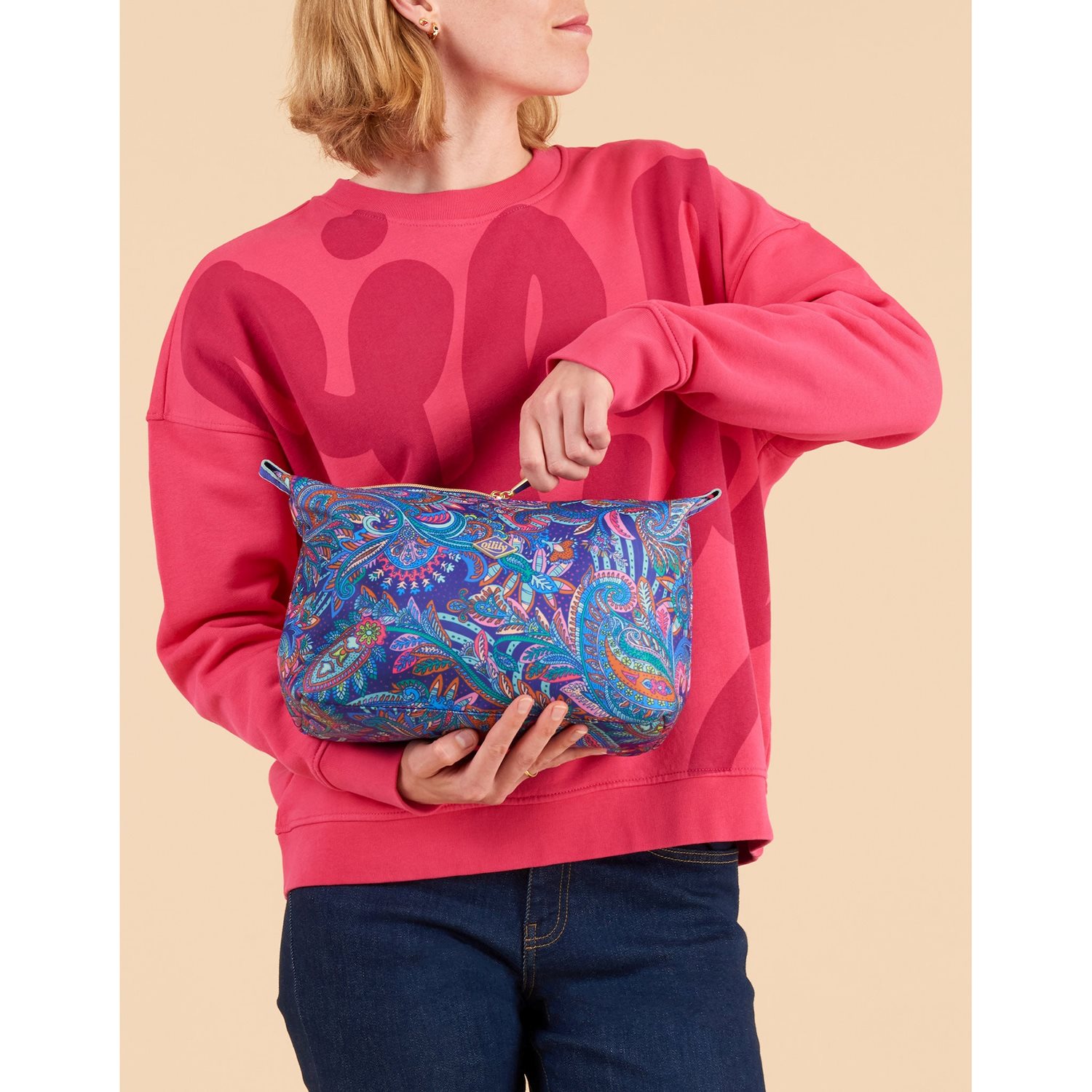 Oilily Claire Cosmetic Bag blue