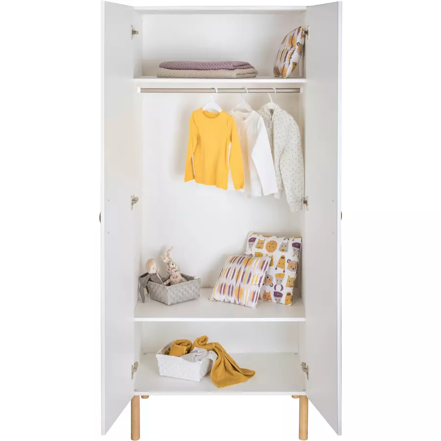 Schardt Kinderzimmer Melody White 2-türig