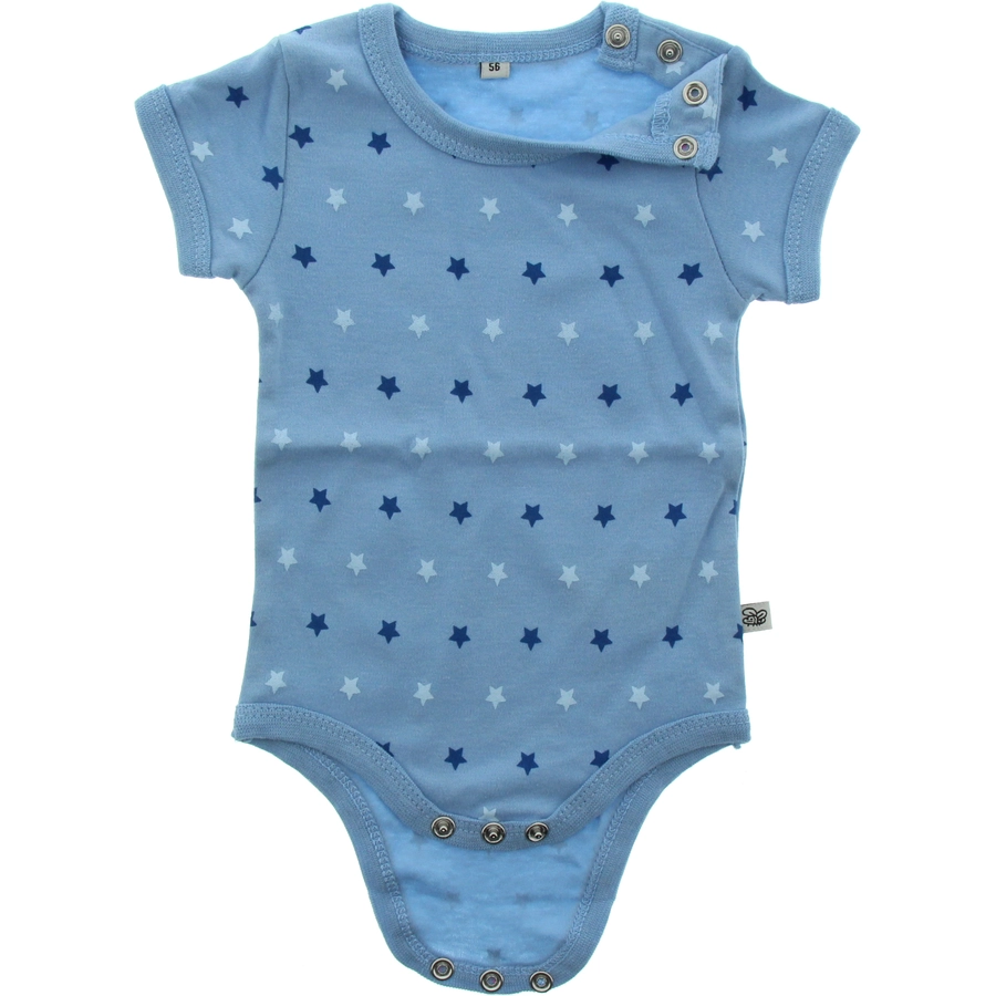 Pippi Langarm Body 4er-Pack blue
