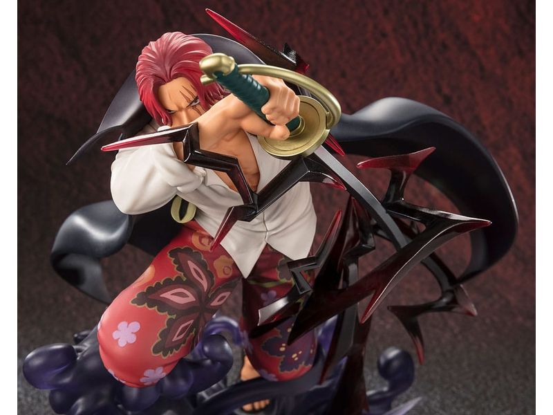 Tamashii Nations Figur One Piece Shanks Divine Departure Sammelfigur aus dem One Piece-Universum