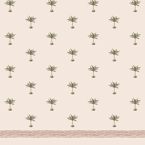 Creative Lab Amsterdam Subtle Palms Behang 200 x 280 cm
