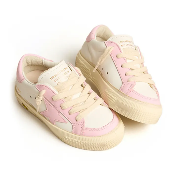 Golden Goose Baskets Lacets May | Rose
