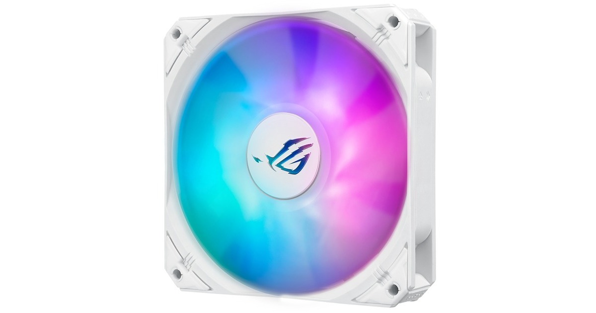ASUSROG STRIX LC III 360 ARGB White Edition waterkoeling  (Wit, 4-pins PWM fan-connector)