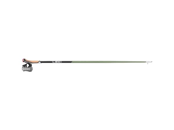 LEKI Flash Carbon, Unisex, Fast lengde, Nordisk turgåing, I-type grep, Kork, Carbon (PRC 700)