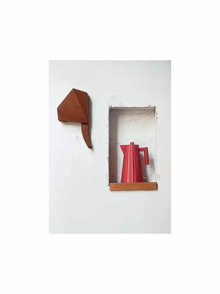 ALESSI Wasserkocher Plisse Rot MDL06/1R rot
