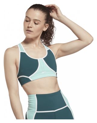 Brassière Reebok Training Lux Vert