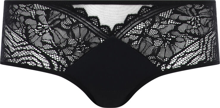 Chantelle Floral Touch Covering shorty Black