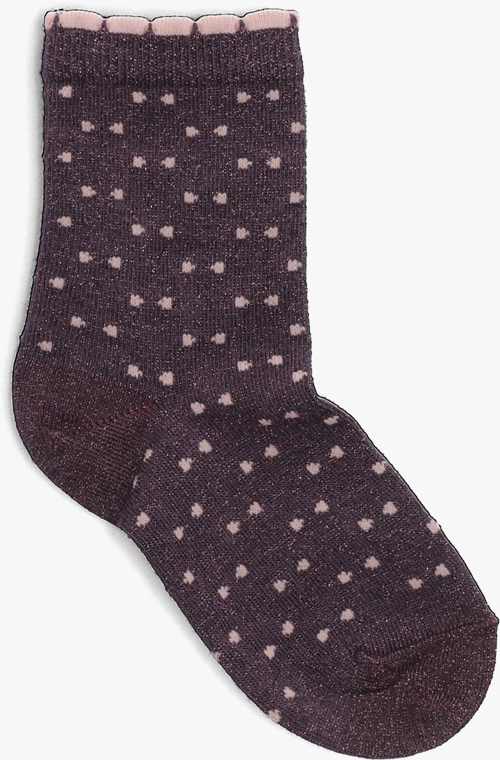 MP DENMARK paarse mp denmark sokken bea glitter sock