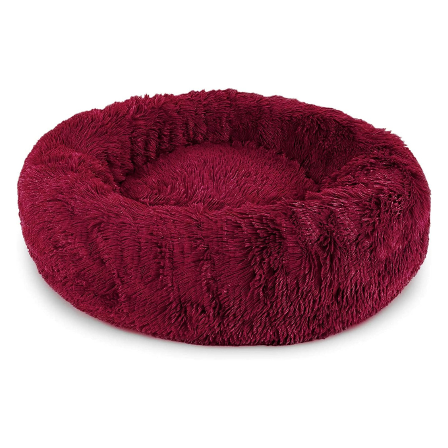 Cama para cães de porte médio e pequeno EL ÁTICO PETS. Almofada resistente e lavável. Ideal para gatos de pelo comprido e outros animais de estimação de porte médio, 70 x 70 cm.
