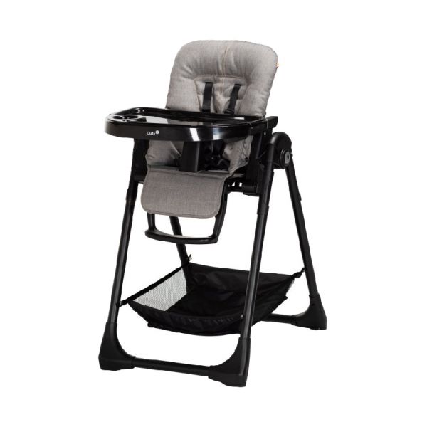 Qute Q-Lunch Kinderstoel Jeans Taupe