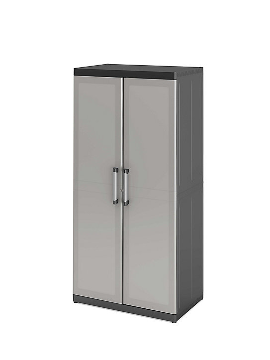 Armoire haute XL Links 4 tablettes L.89 x H.182 x P.54 cm