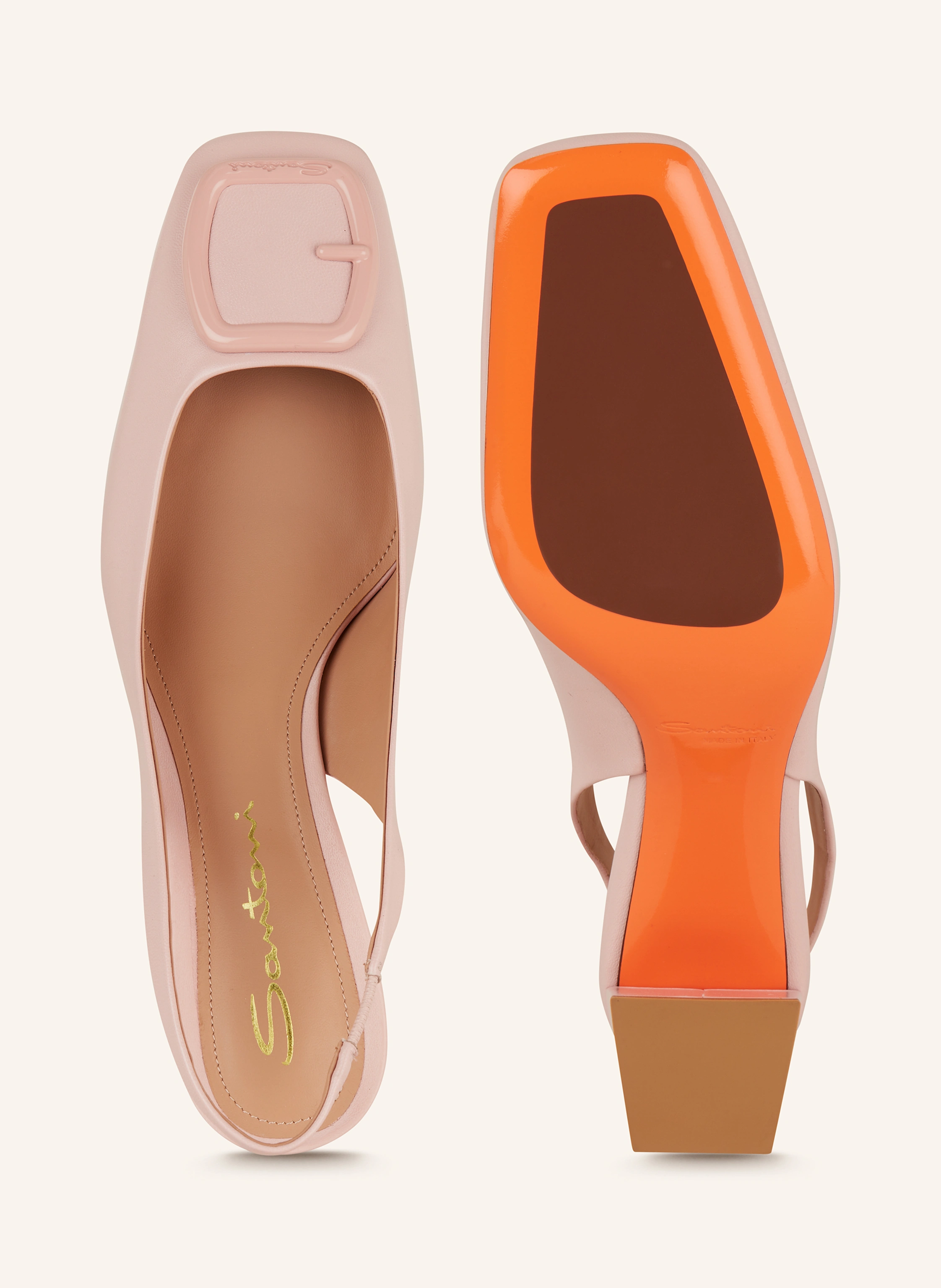 Santoni Slingpumps LEMON