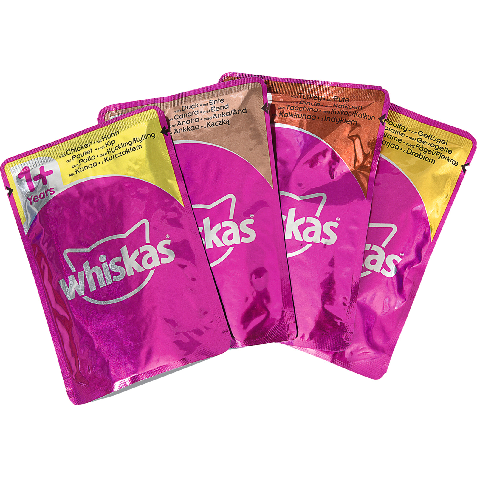 Whiskas Ragout in Gelée Geflügel 4x85g