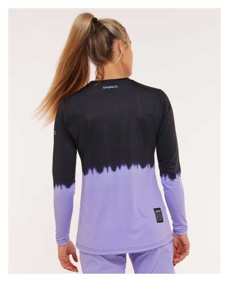 Maillot Manches Longues Femme Dharco Race Noir/Violet