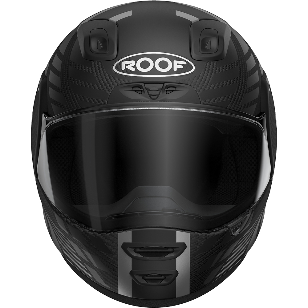 Roof - Casque RO200 Carbon Speeder Noir Mat / Argent