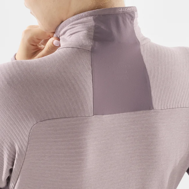 ESSENTIAL LIGHTWARM  Couche intermédiaire avec demi-zip pour femme