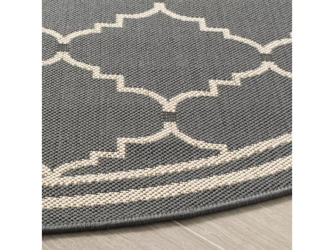 Tapis Grey & Beige 160 X 160 cm - Oriah