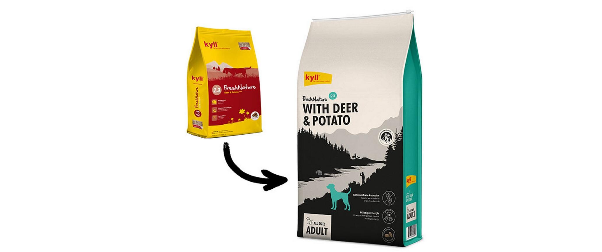 Trockenfutter FreshNature Nr. 23 Deer, 12 kgAlleinfuttermittel für ausgewachsene Hunde