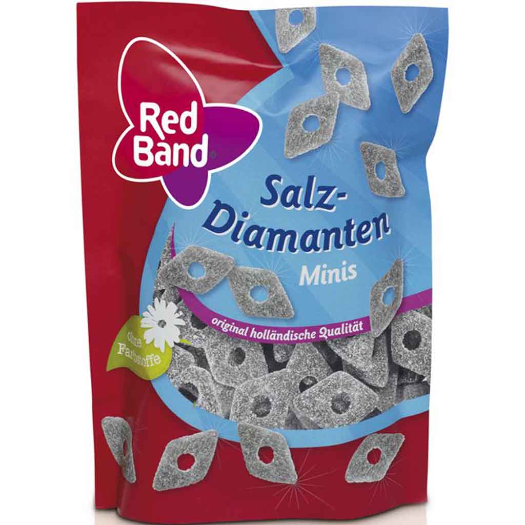 Red Band Salz Diamanten Minis 200g MHD:7.4.26