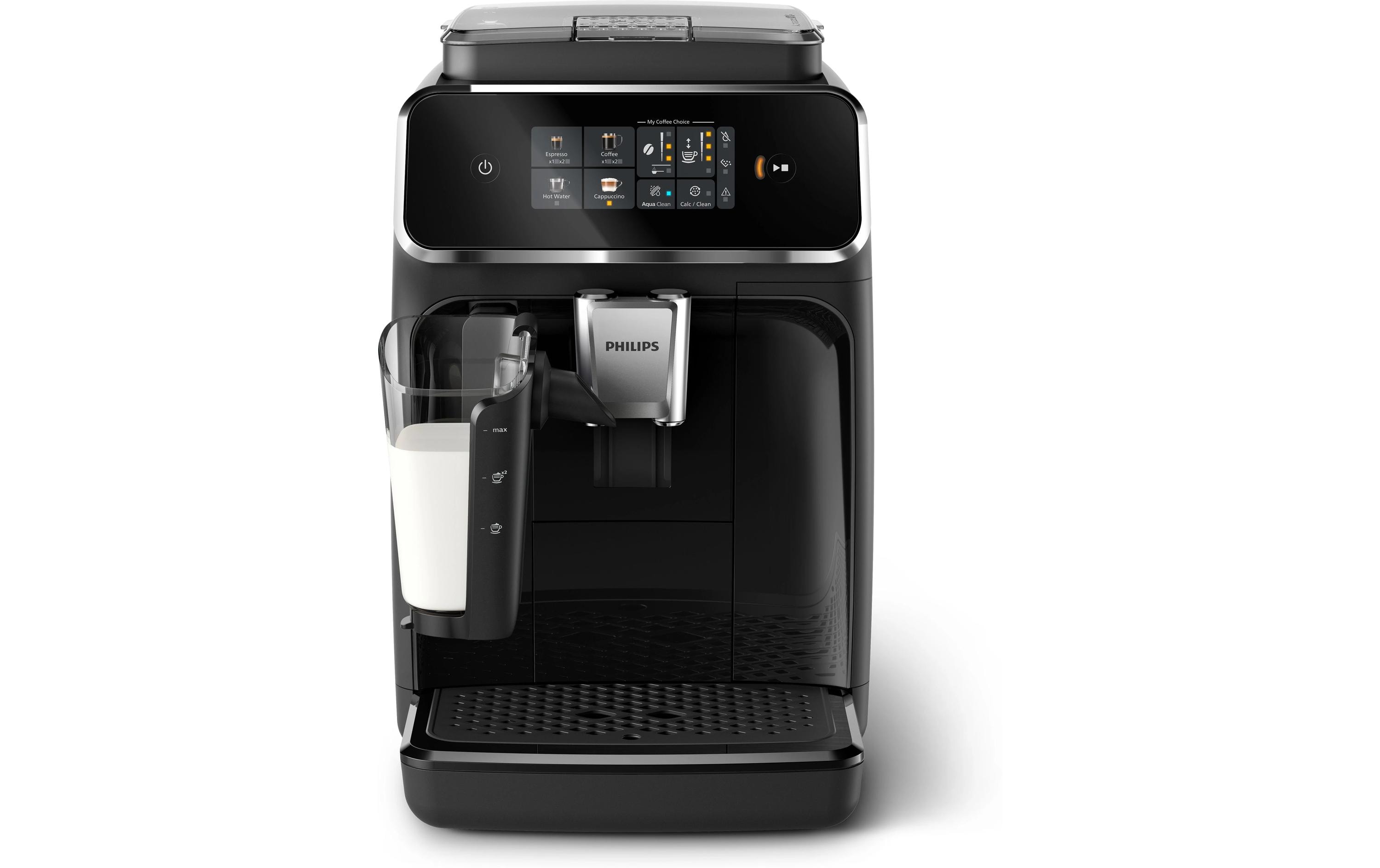 Kaffeevollautomat Series 2300 EP2331/10 Klavierlack Schwarz<br>Kaffeemaschine mit LatteGo Milchsystem