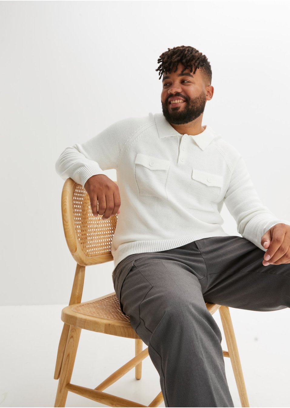 Pull à col polo
