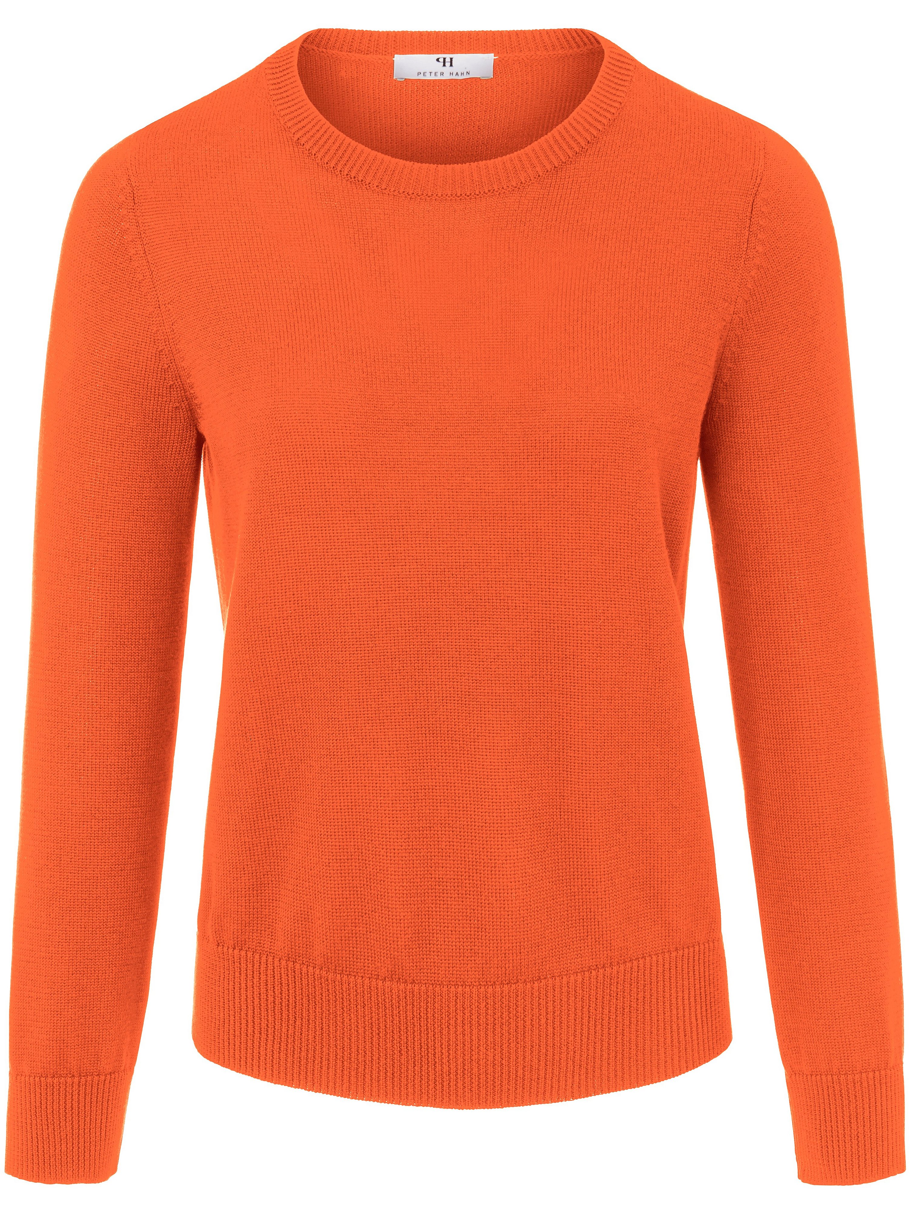 Rundhals-Pullover aus 100% SUPIMA®-­Baumwolle