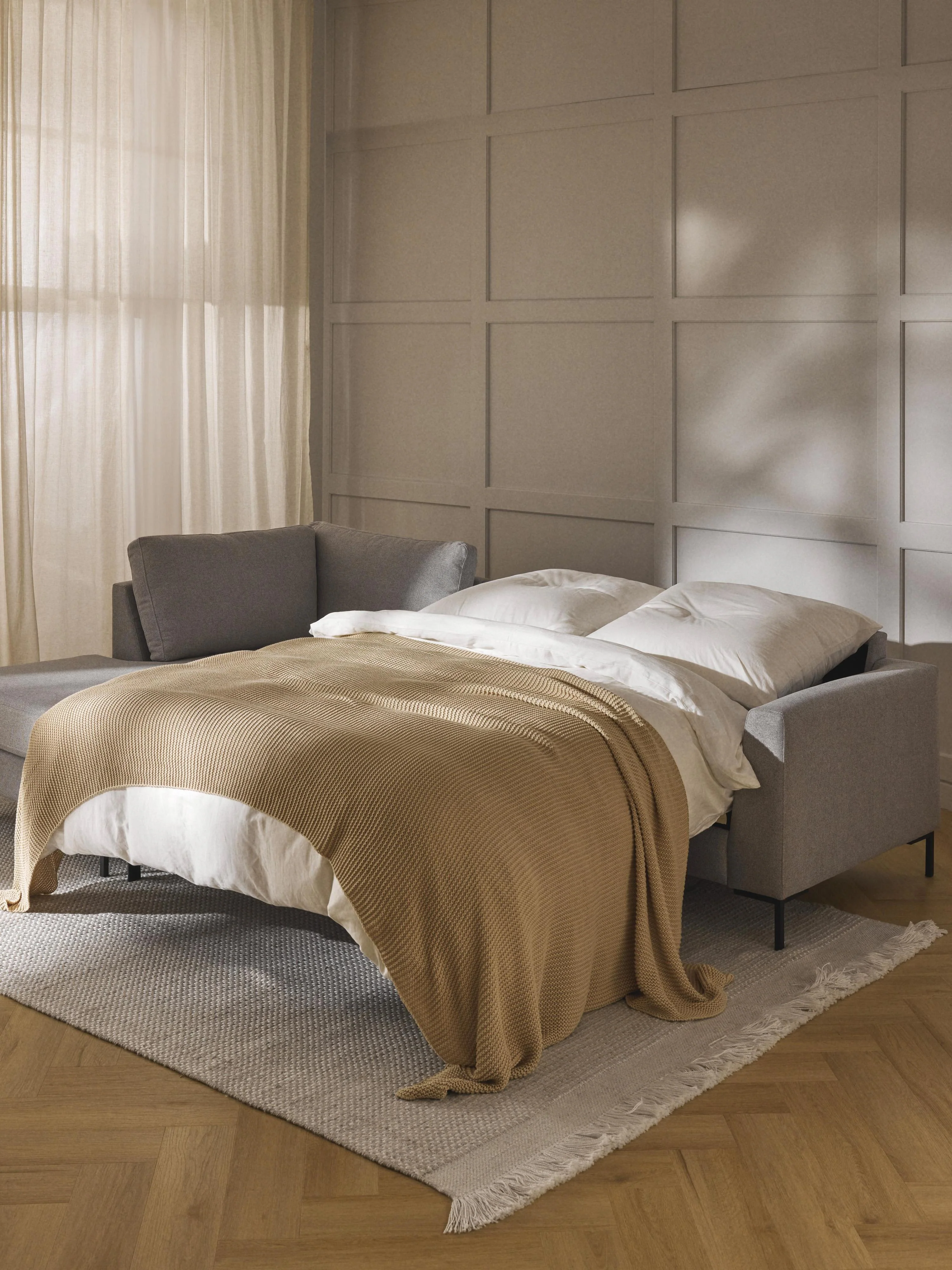 Slaapbank Luna (3-zits) met matras