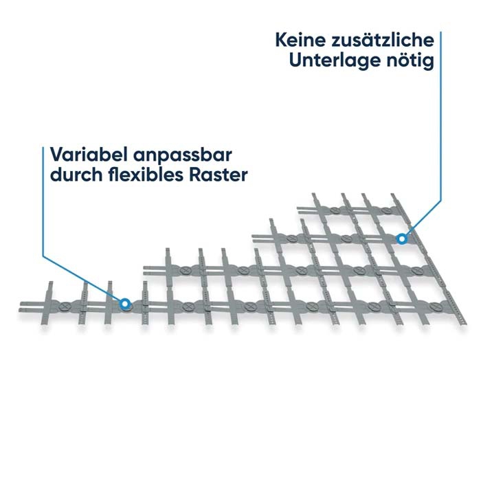 CUBEcamp Schlafsystem Set 60 Elemente 90/100x210cm